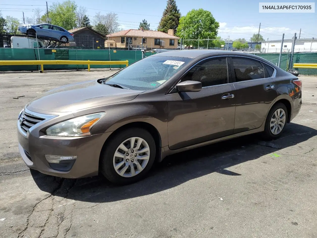 2015 Nissan Altima 2.5 VIN: 1N4AL3AP6FC170935 Lot: 57107495