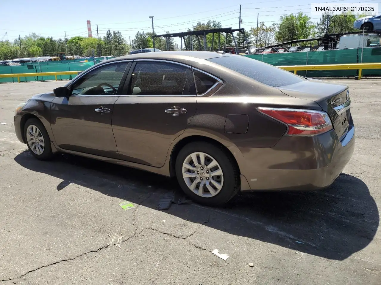 2015 Nissan Altima 2.5 VIN: 1N4AL3AP6FC170935 Lot: 57107495