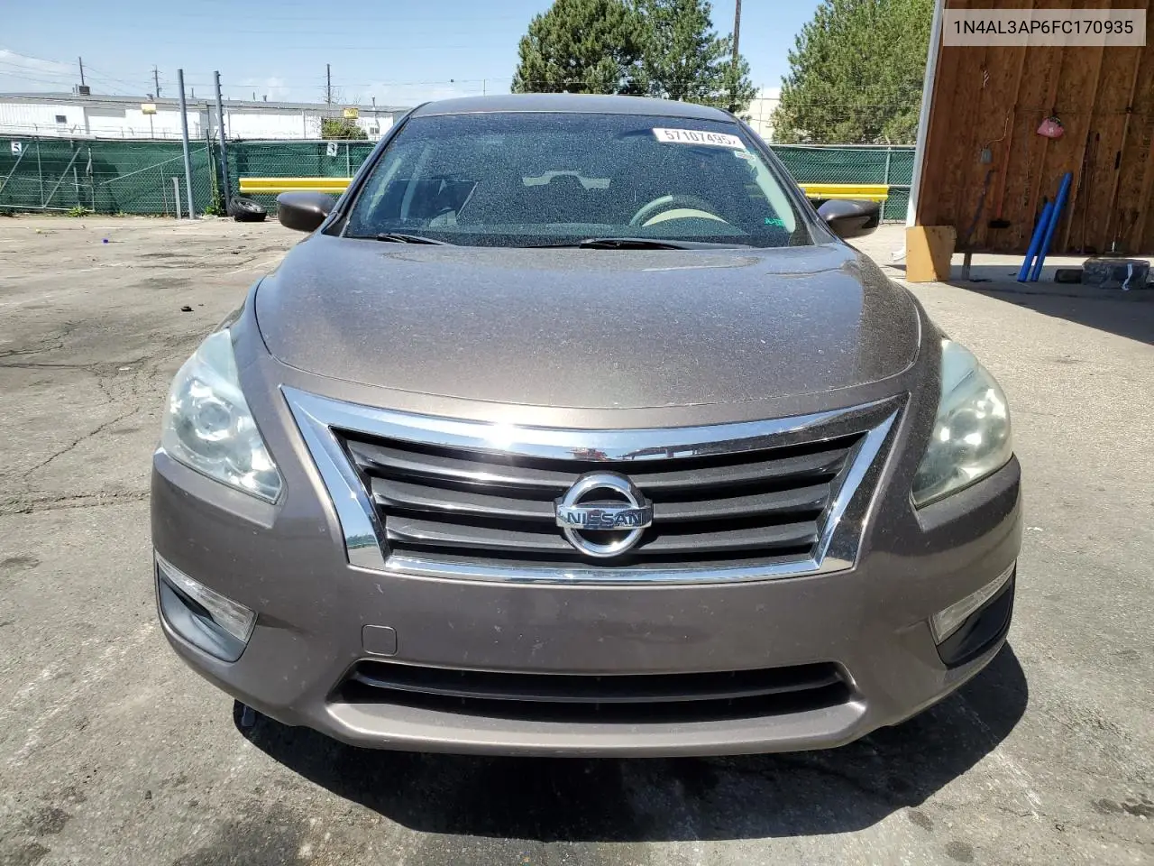 2015 Nissan Altima 2.5 VIN: 1N4AL3AP6FC170935 Lot: 57107495