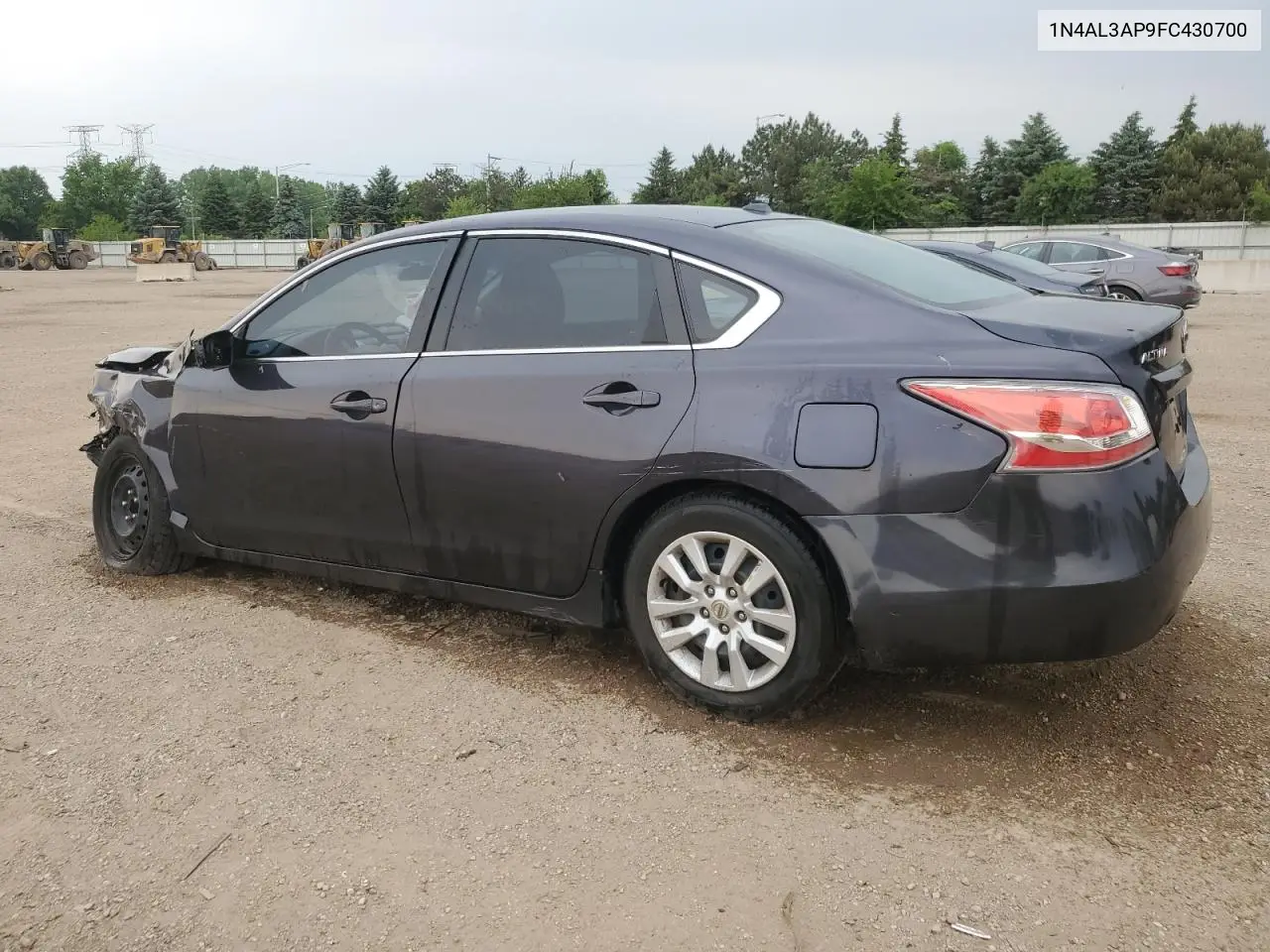 2015 Nissan Altima 2.5 VIN: 1N4AL3AP9FC430700 Lot: 57594325