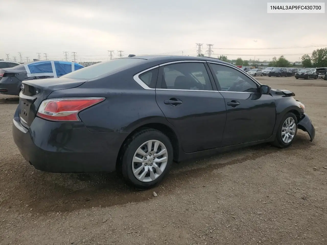 2015 Nissan Altima 2.5 VIN: 1N4AL3AP9FC430700 Lot: 57594325