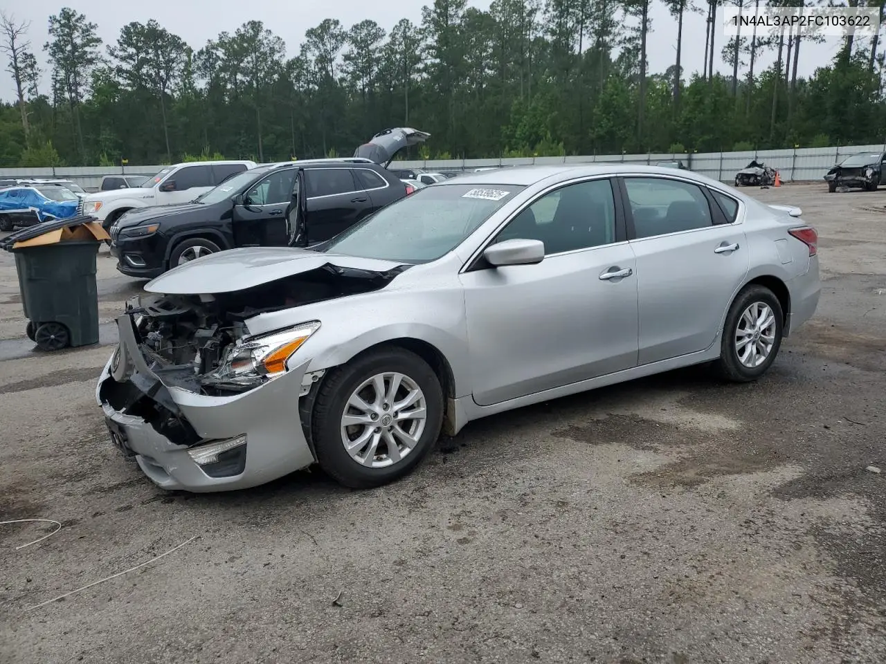 2015 Nissan Altima 2.5 VIN: 1N4AL3AP2FC103622 Lot: 58539625