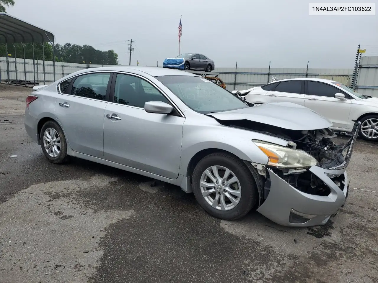 2015 Nissan Altima 2.5 VIN: 1N4AL3AP2FC103622 Lot: 58539625