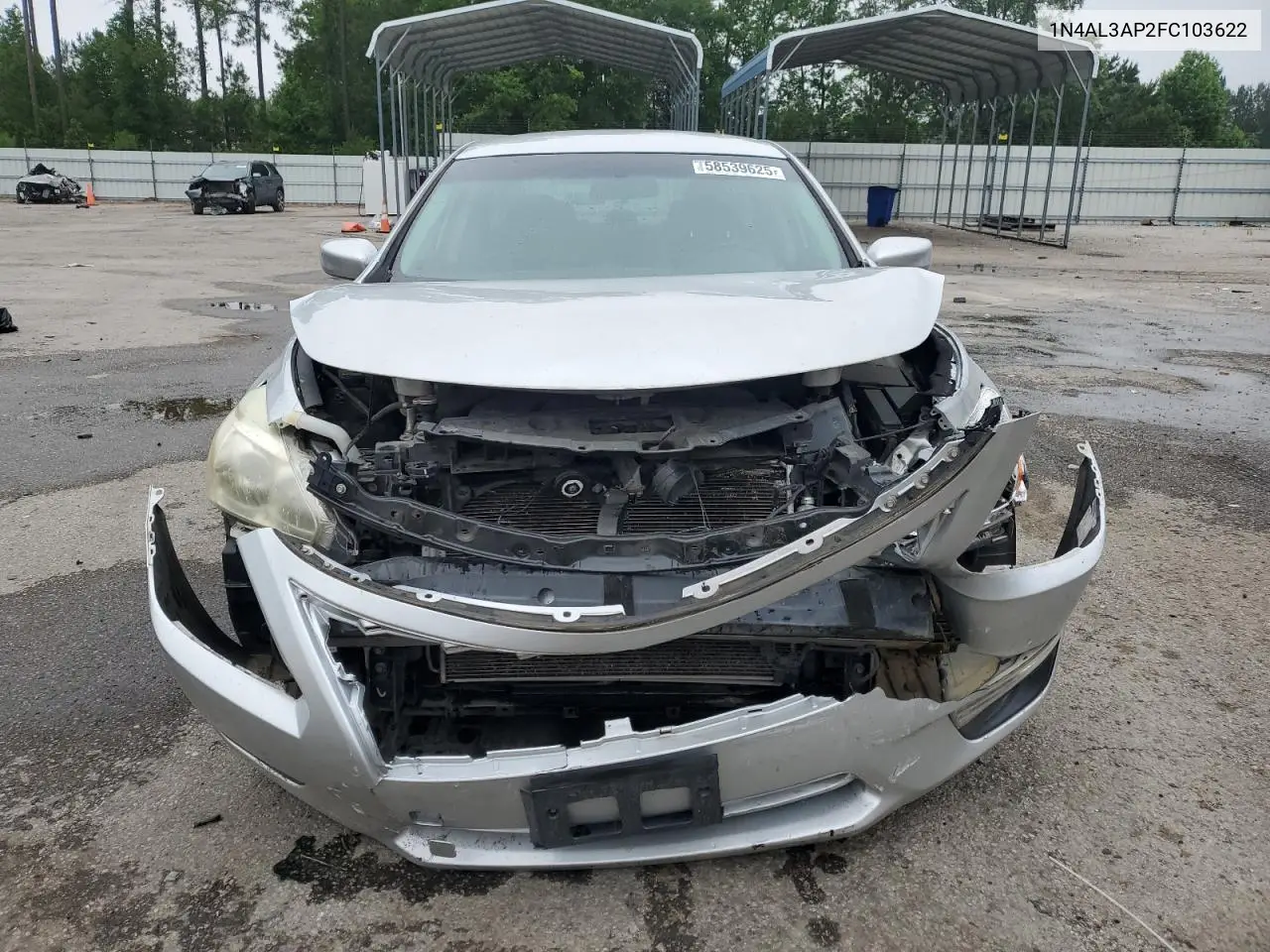 2015 Nissan Altima 2.5 VIN: 1N4AL3AP2FC103622 Lot: 58539625