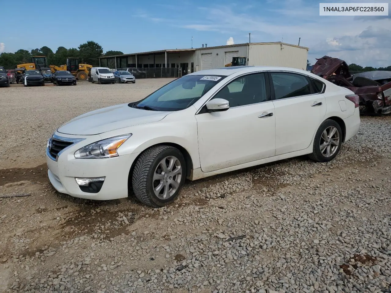 2015 Nissan Altima 2.5 VIN: 1N4AL3AP6FC228560 Lot: 61429585