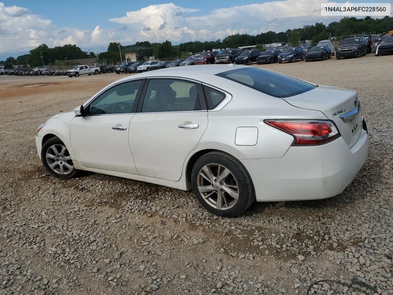2015 Nissan Altima 2.5 VIN: 1N4AL3AP6FC228560 Lot: 61429585