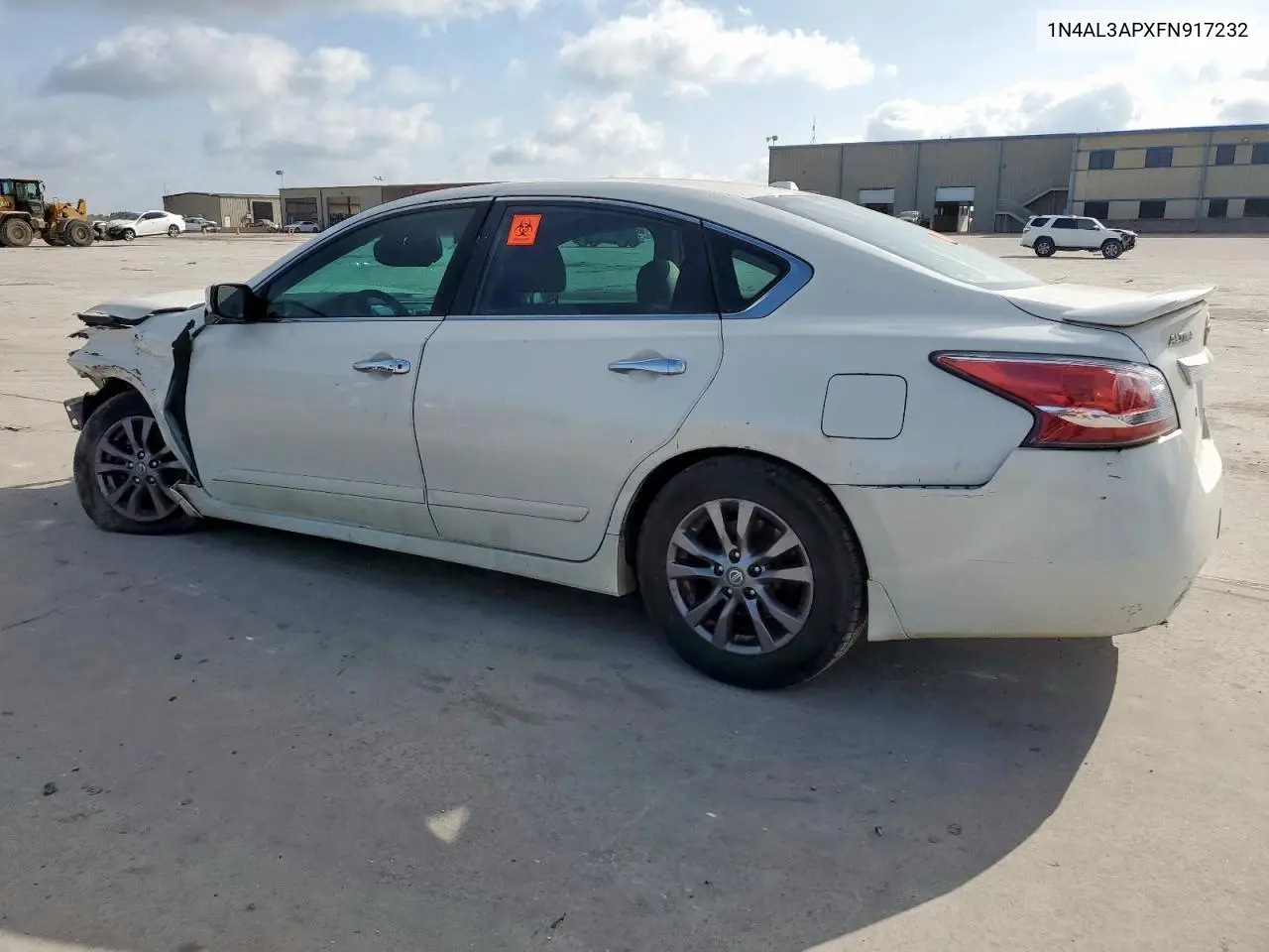 2015 Nissan Altima 2.5 VIN: 1N4AL3APXFN917232 Lot: 62025015