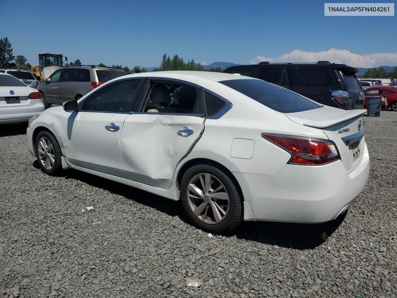 2015 Nissan Altima 2.5 VIN: 1N4AL3AP5FN404261 Lot: 62309335