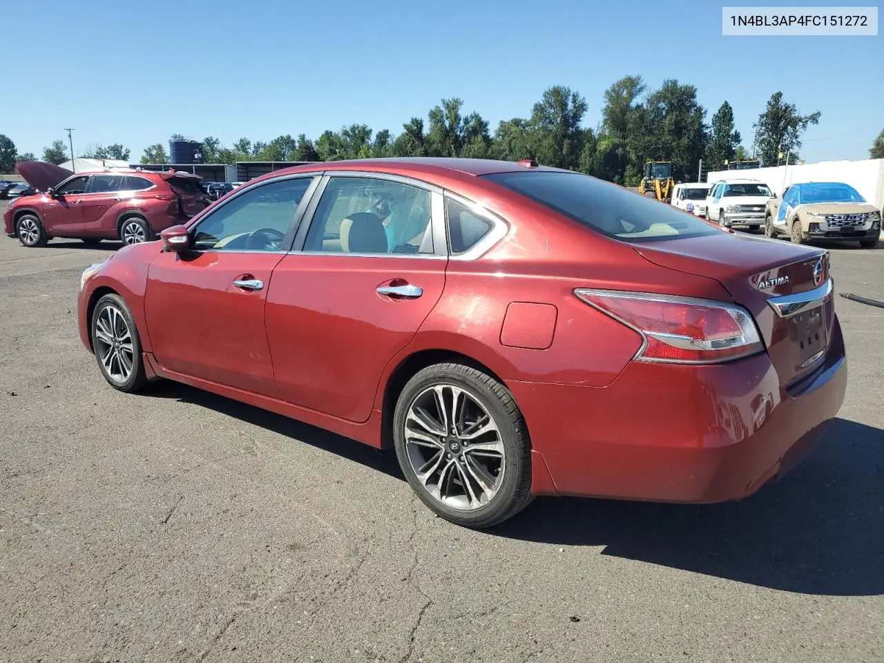 2015 Nissan Altima 3.5S VIN: 1N4BL3AP4FC151272 Lot: 62855735