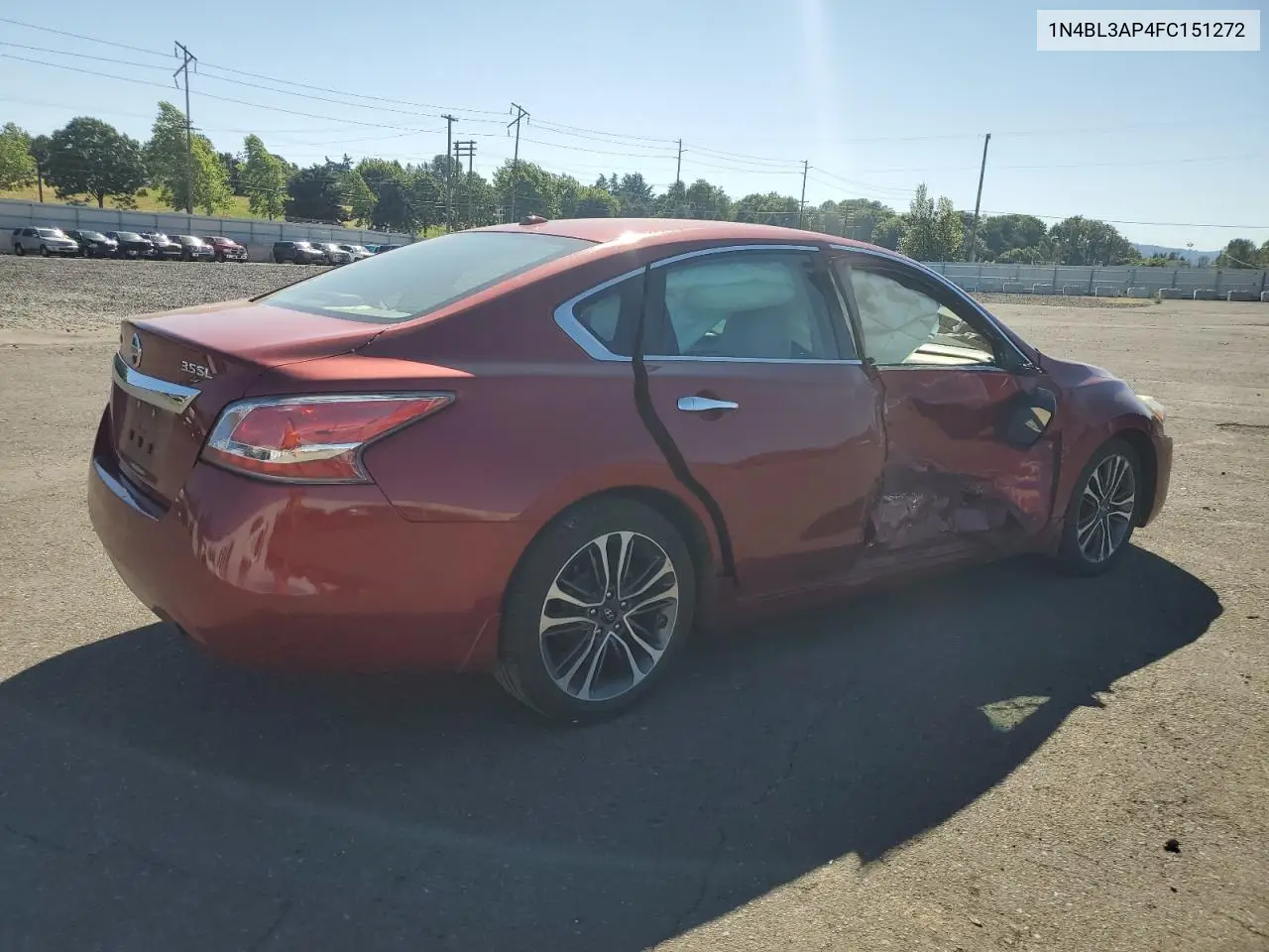 2015 Nissan Altima 3.5S VIN: 1N4BL3AP4FC151272 Lot: 62855735