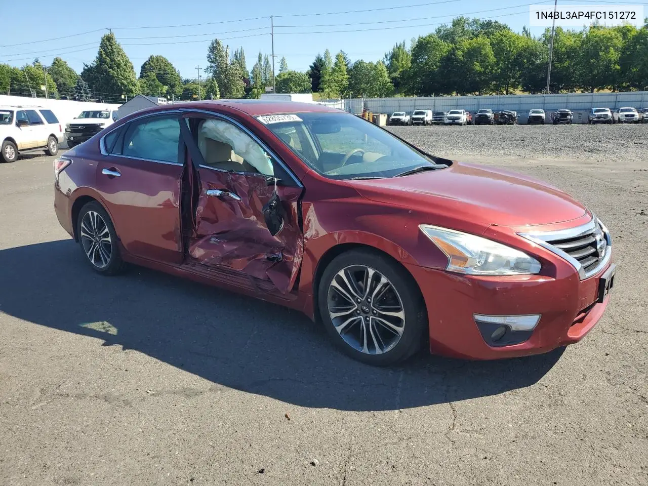 2015 Nissan Altima 3.5S VIN: 1N4BL3AP4FC151272 Lot: 62855735