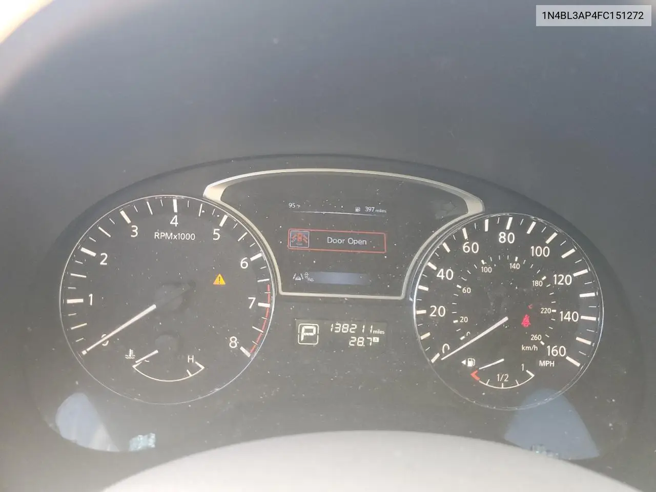 2015 Nissan Altima 3.5S VIN: 1N4BL3AP4FC151272 Lot: 62855735
