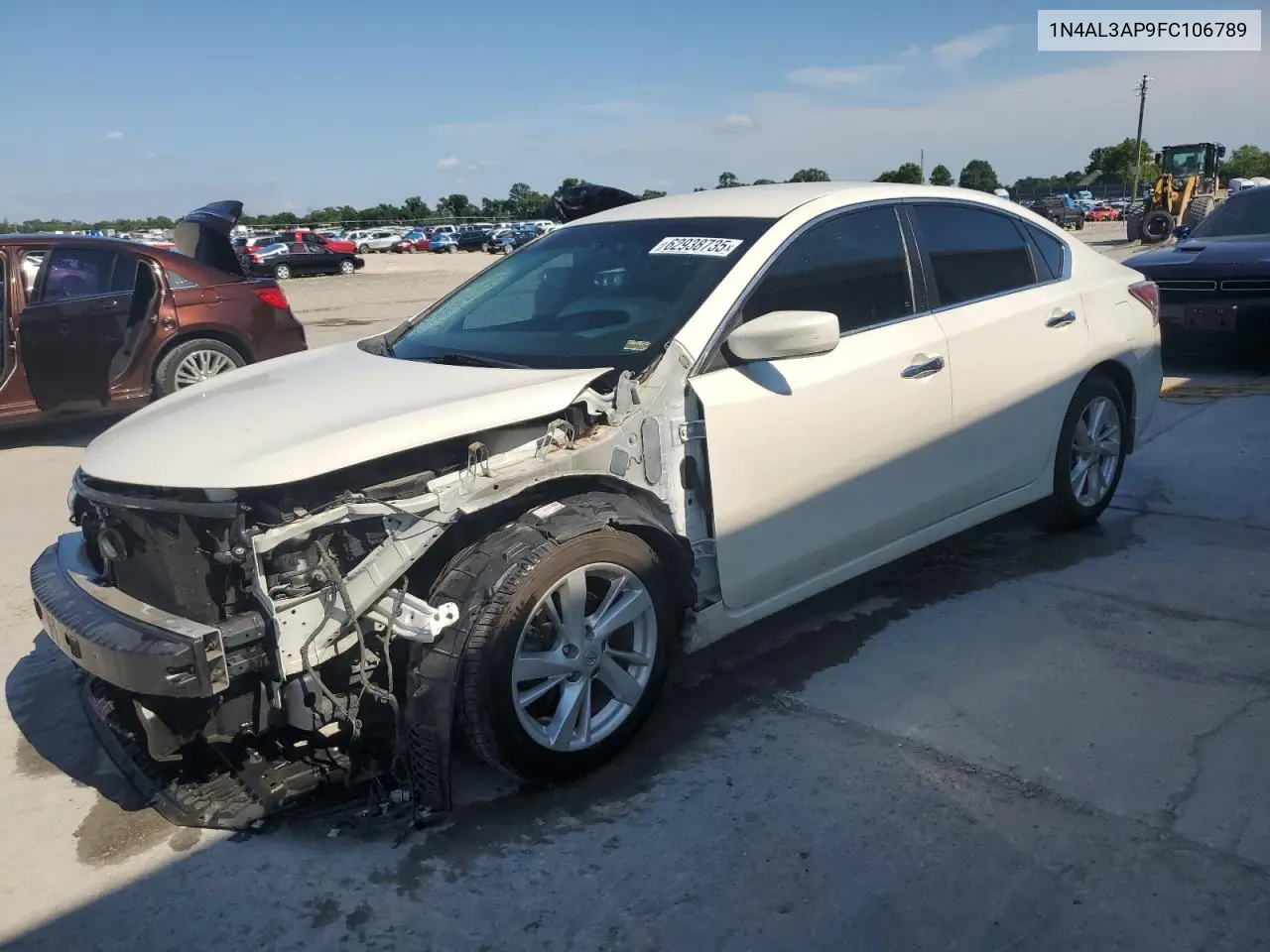 2015 Nissan Altima 2.5 VIN: 1N4AL3AP9FC106789 Lot: 62938735
