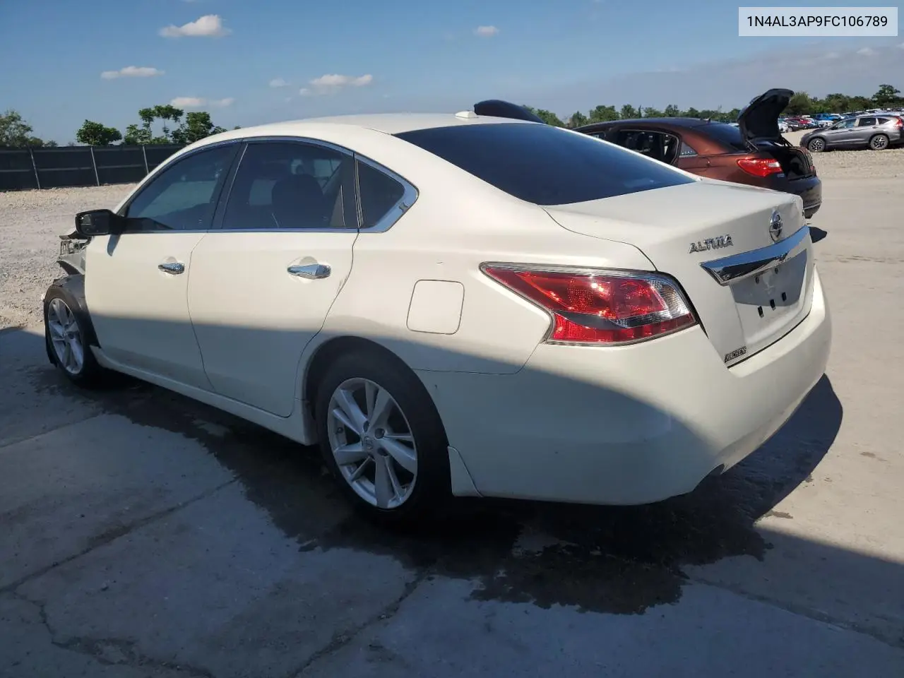 2015 Nissan Altima 2.5 VIN: 1N4AL3AP9FC106789 Lot: 62938735
