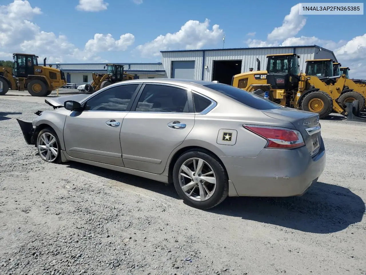 2015 Nissan Altima 2.5 VIN: 1N4AL3AP2FN365385 Lot: 63037545