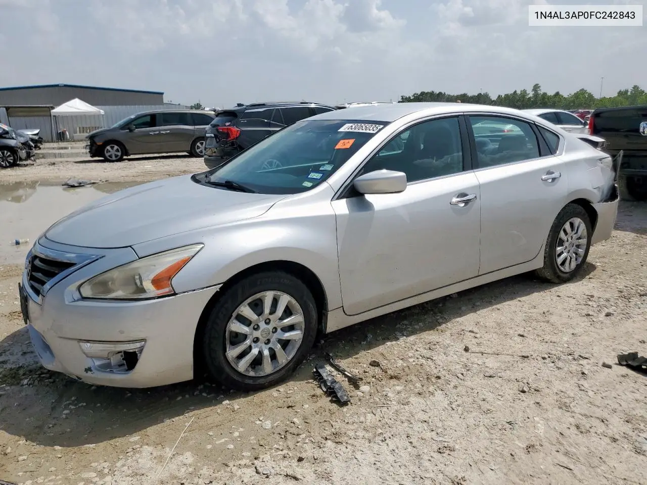 2015 Nissan Altima 2.5 VIN: 1N4AL3AP0FC242843 Lot: 63065035