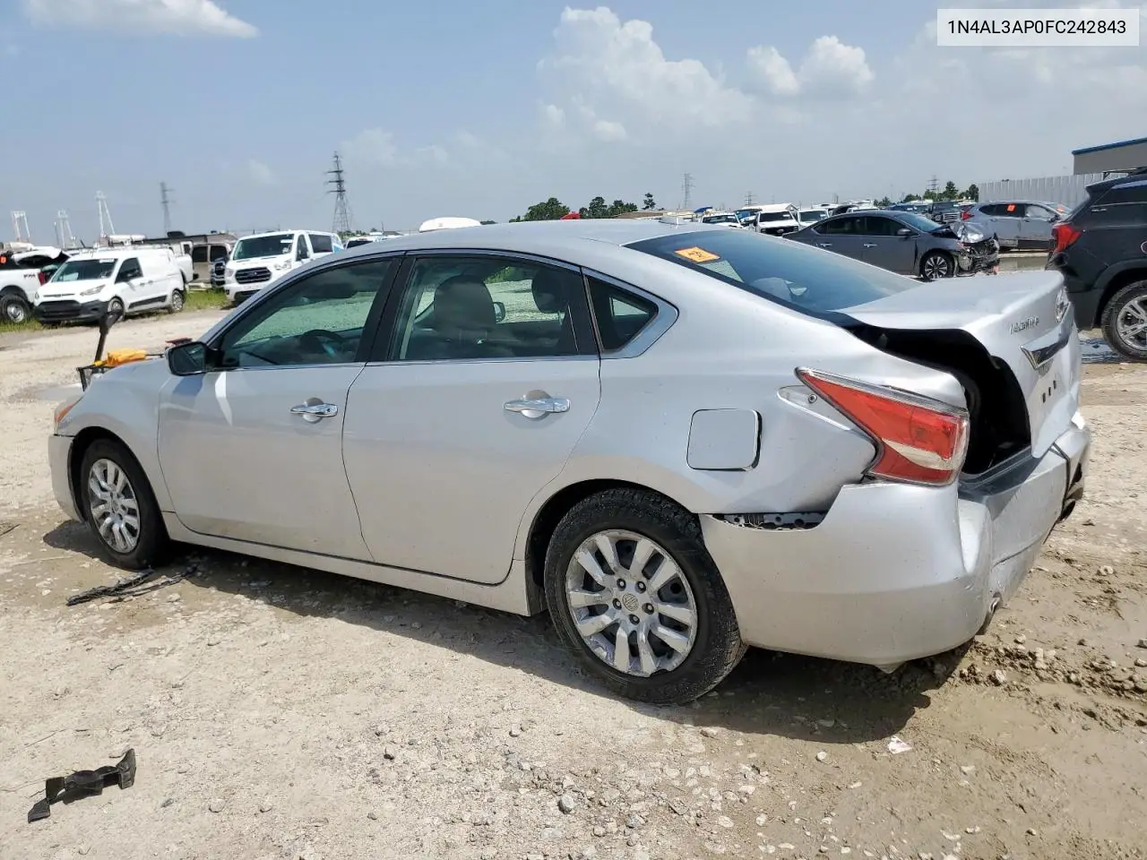 2015 Nissan Altima 2.5 VIN: 1N4AL3AP0FC242843 Lot: 63065035