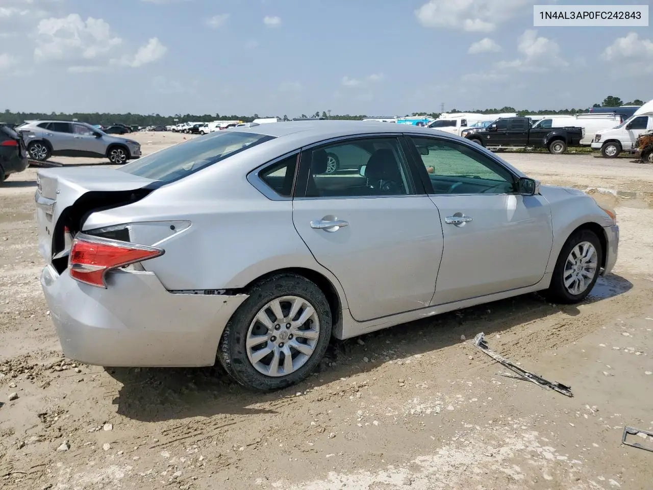 2015 Nissan Altima 2.5 VIN: 1N4AL3AP0FC242843 Lot: 63065035