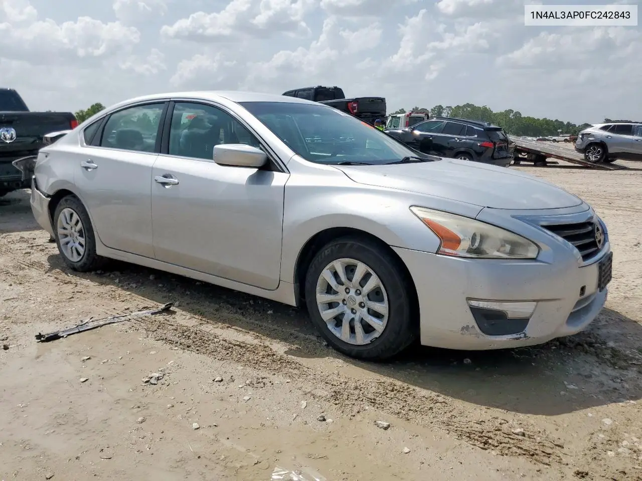 2015 Nissan Altima 2.5 VIN: 1N4AL3AP0FC242843 Lot: 63065035