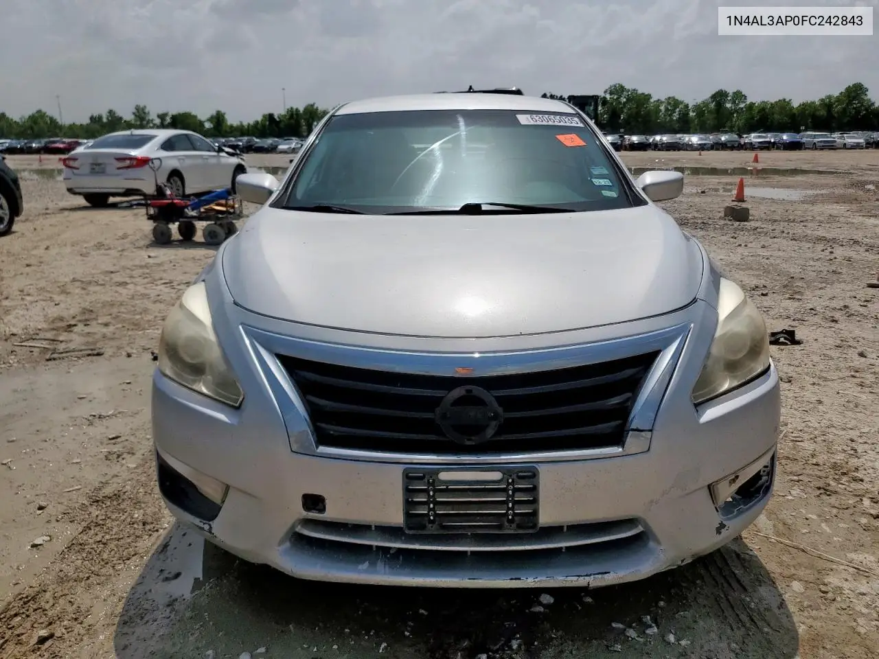 2015 Nissan Altima 2.5 VIN: 1N4AL3AP0FC242843 Lot: 63065035