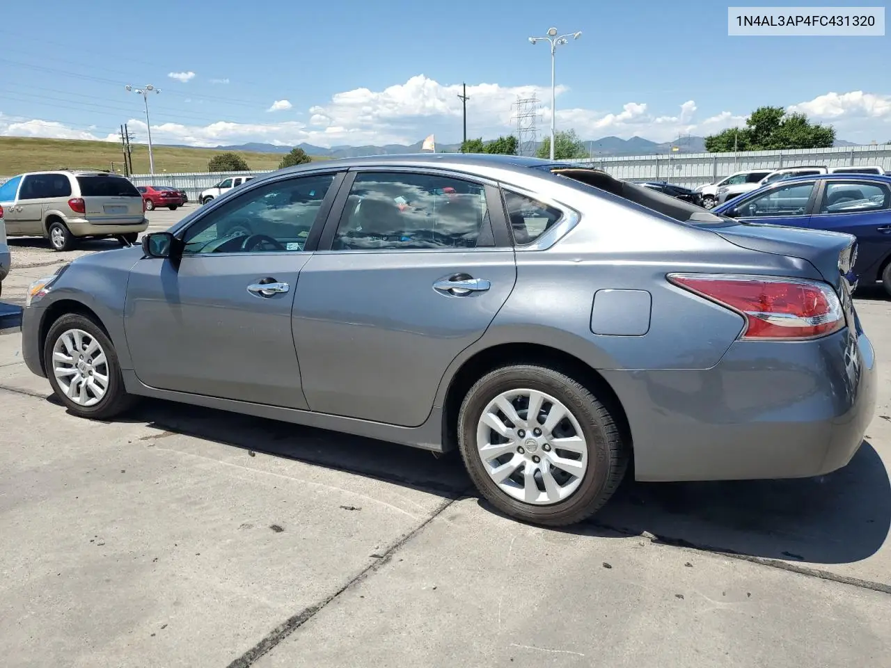 2015 Nissan Altima 2.5 VIN: 1N4AL3AP4FC431320 Lot: 63083905