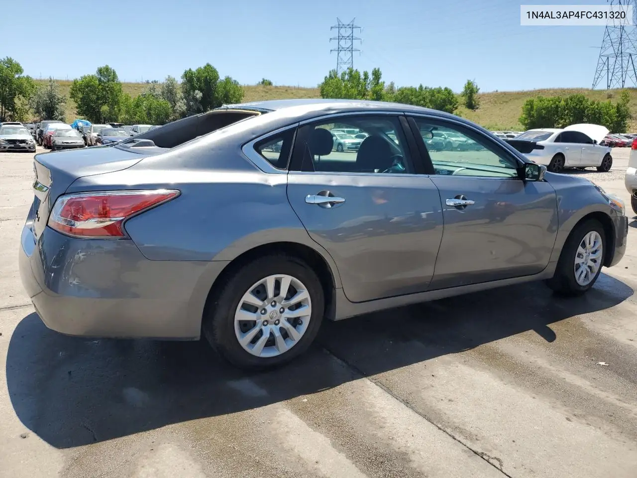2015 Nissan Altima 2.5 VIN: 1N4AL3AP4FC431320 Lot: 63083905