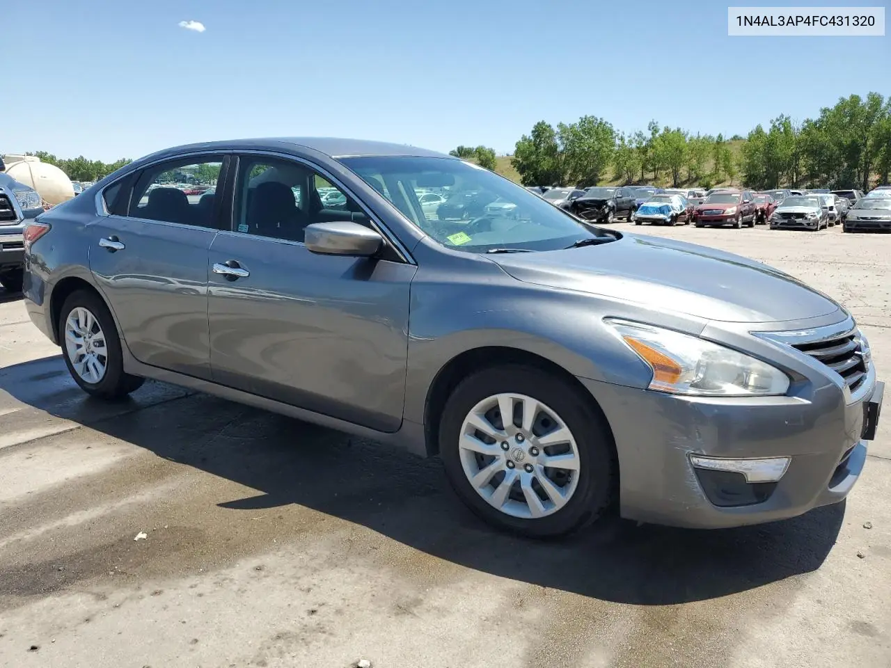 2015 Nissan Altima 2.5 VIN: 1N4AL3AP4FC431320 Lot: 63083905