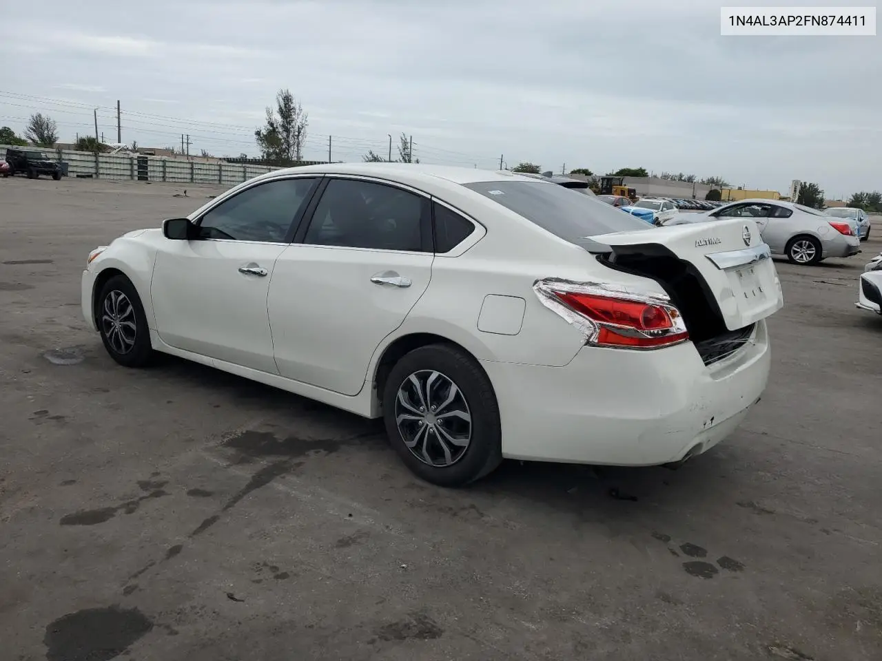 2015 Nissan Altima 2.5 VIN: 1N4AL3AP2FN874411 Lot: 63219625