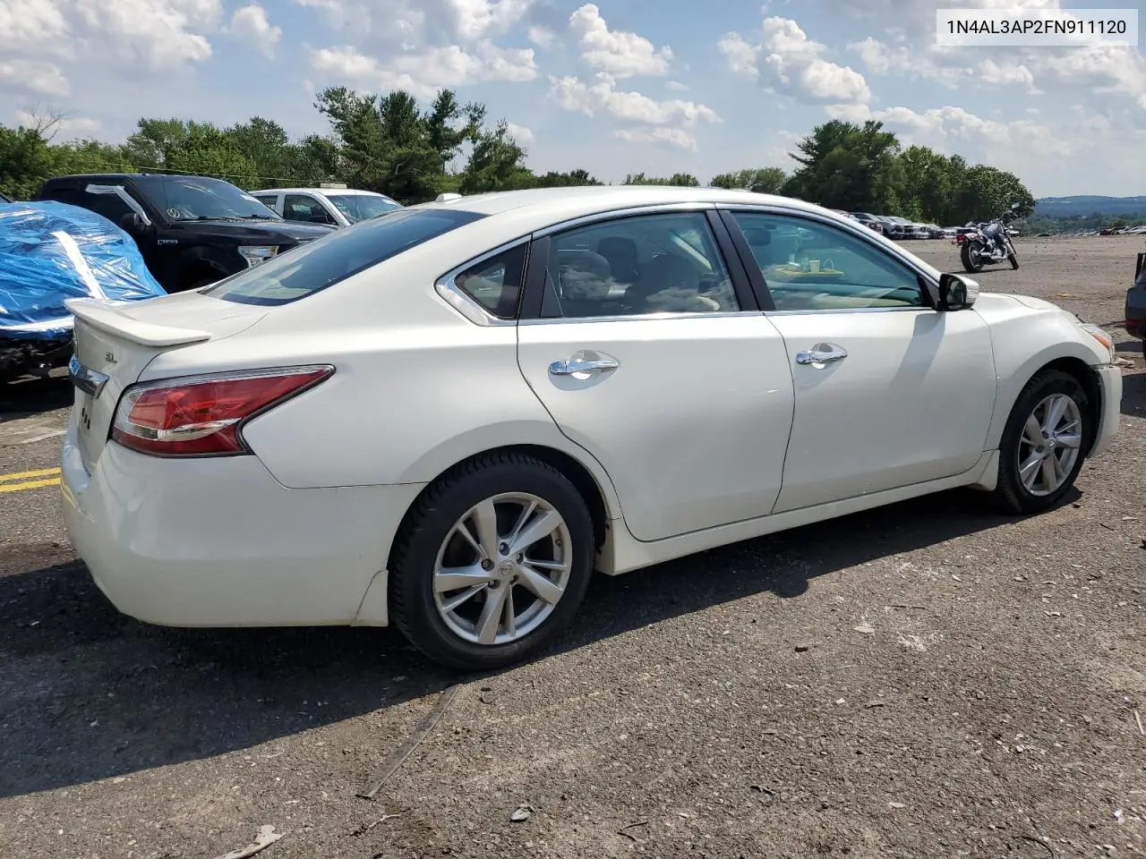 2015 Nissan Altima 2.5 VIN: 1N4AL3AP2FN911120 Lot: 63465115