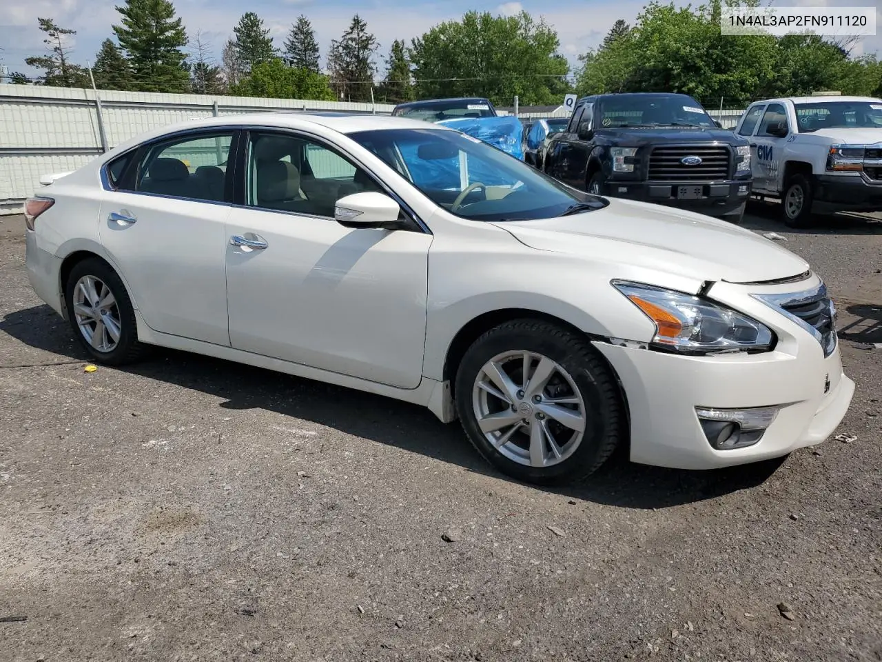 2015 Nissan Altima 2.5 VIN: 1N4AL3AP2FN911120 Lot: 63465115