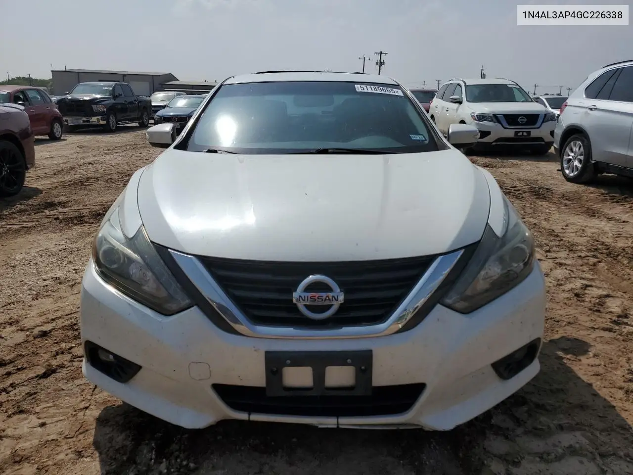 2016 Nissan Altima 2.5 VIN: 1N4AL3AP4GC226338 Lot: 51189665