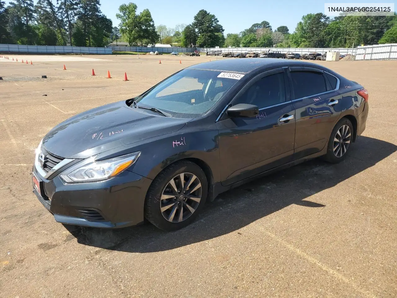 2016 Nissan Altima 2.5 VIN: 1N4AL3AP6GC254125 Lot: 52753645