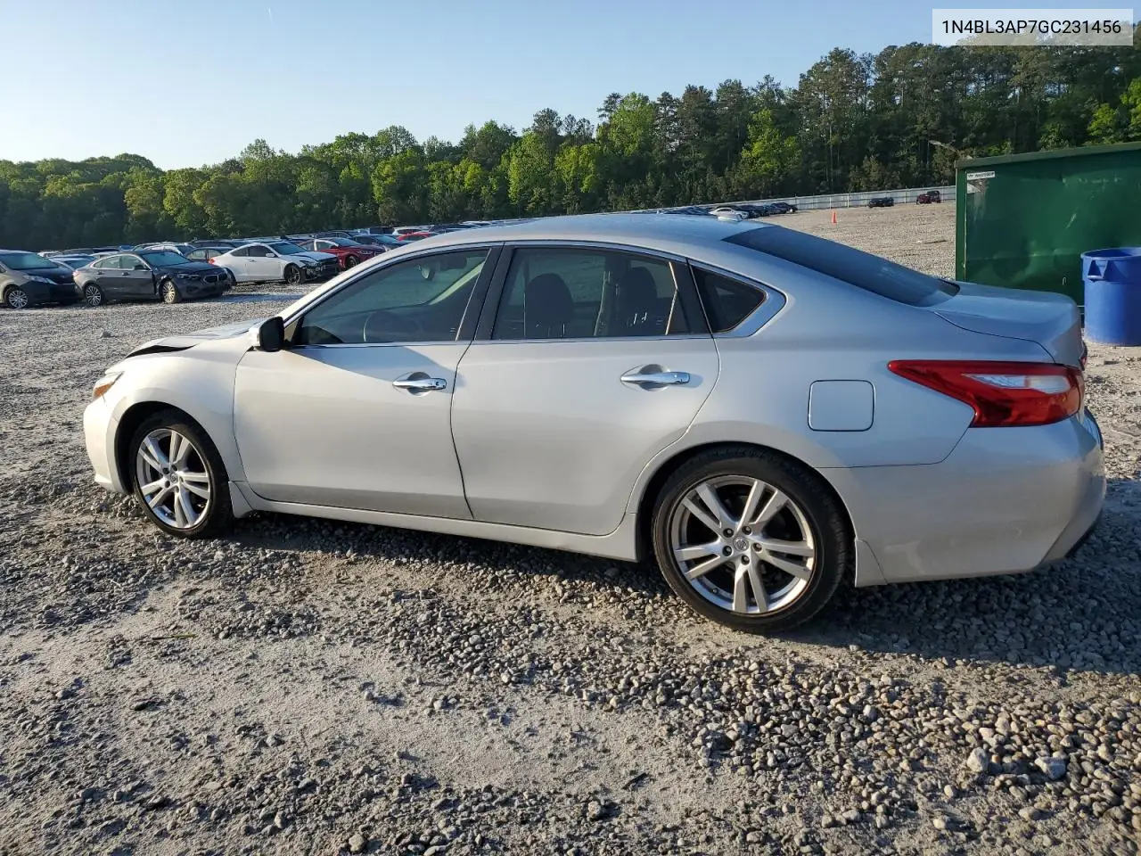2016 Nissan Altima 3.5Sl VIN: 1N4BL3AP7GC231456 Lot: 52951365