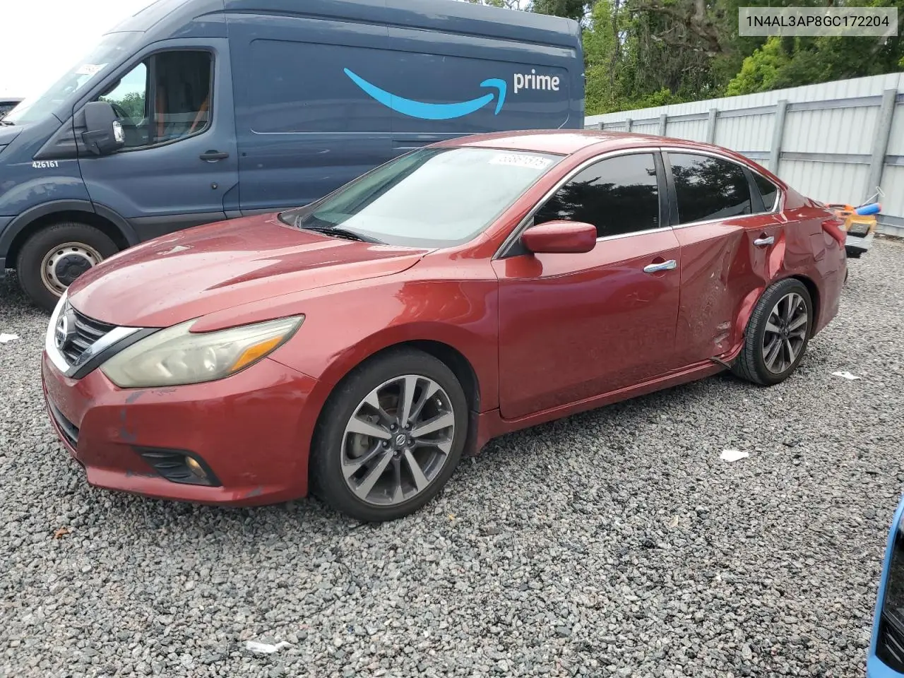 2016 Nissan Altima 2.5 VIN: 1N4AL3AP8GC172204 Lot: 53861515