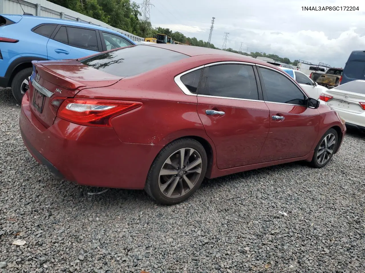 2016 Nissan Altima 2.5 VIN: 1N4AL3AP8GC172204 Lot: 53861515