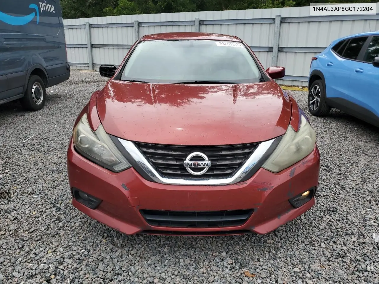 2016 Nissan Altima 2.5 VIN: 1N4AL3AP8GC172204 Lot: 53861515