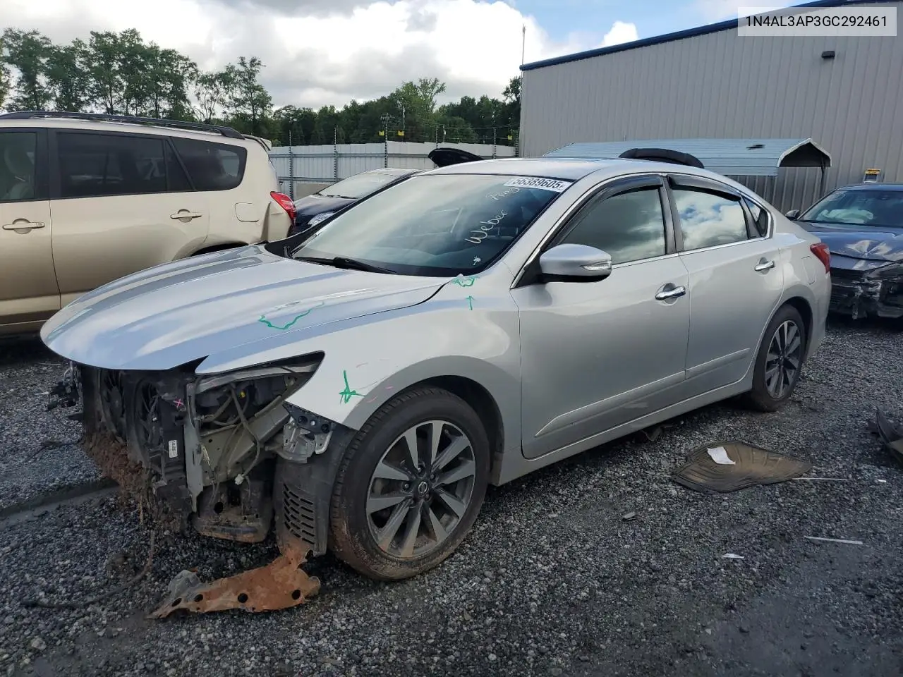 2016 Nissan Altima 2.5 VIN: 1N4AL3AP3GC292461 Lot: 56389605
