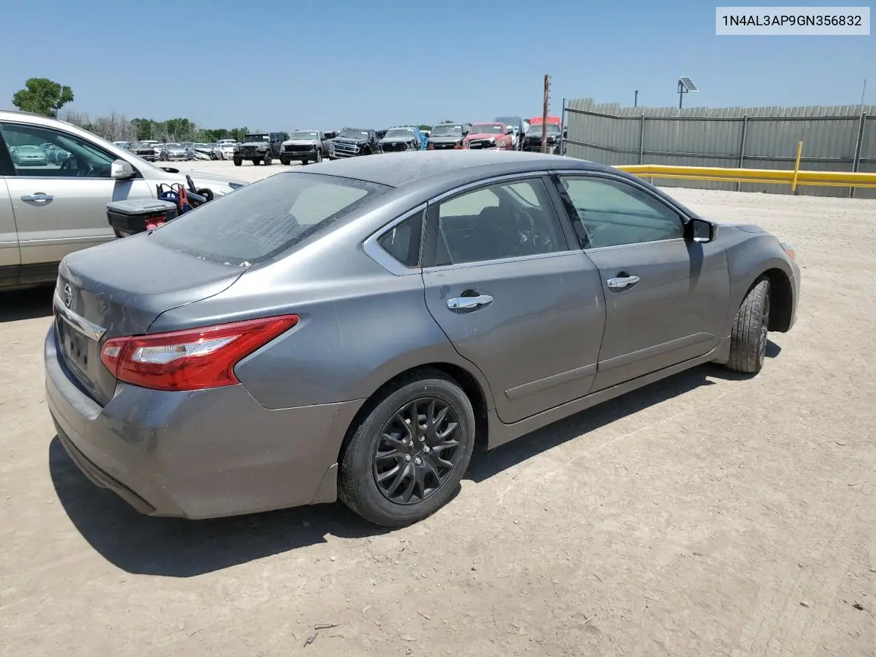 2016 Nissan Altima 2.5 VIN: 1N4AL3AP9GN356832 Lot: 56537375