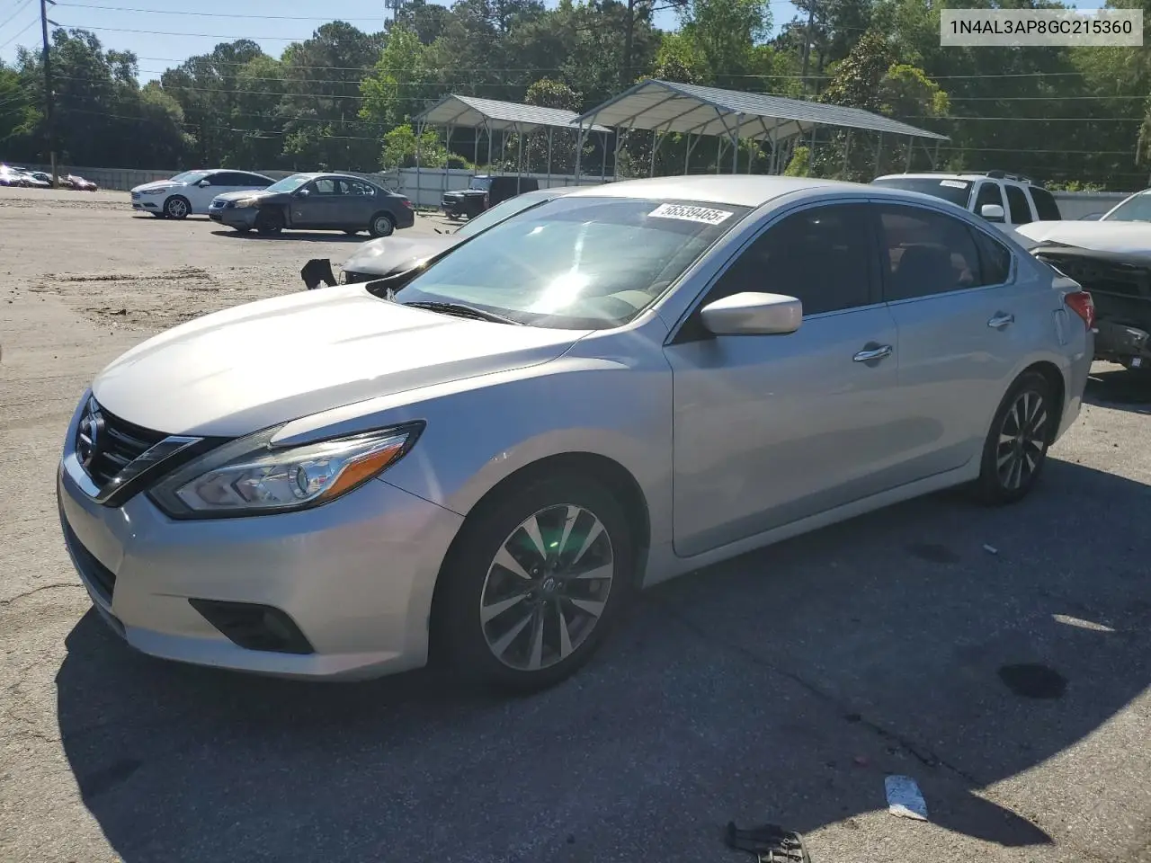 2016 Nissan Altima 2.5 VIN: 1N4AL3AP8GC215360 Lot: 56539465