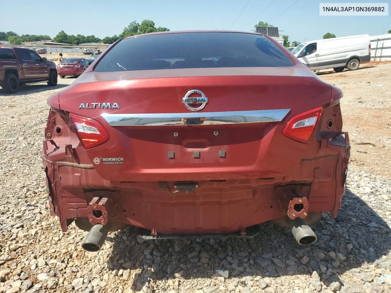 2016 Nissan Altima 2.5 VIN: 1N4AL3AP1GN369882 Lot: 56622975