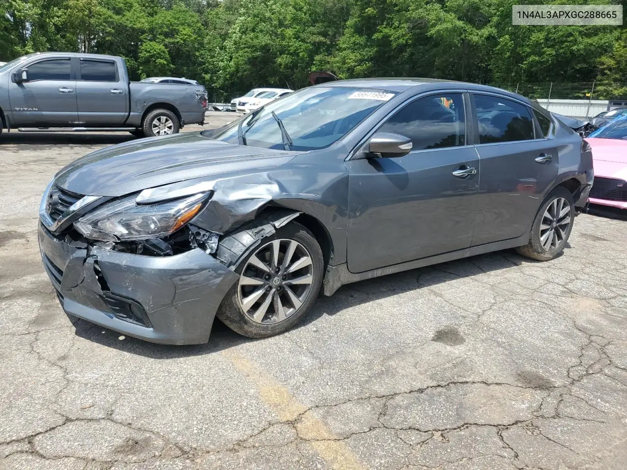 2016 Nissan Altima 2.5 VIN: 1N4AL3APXGC288665 Lot: 56641995