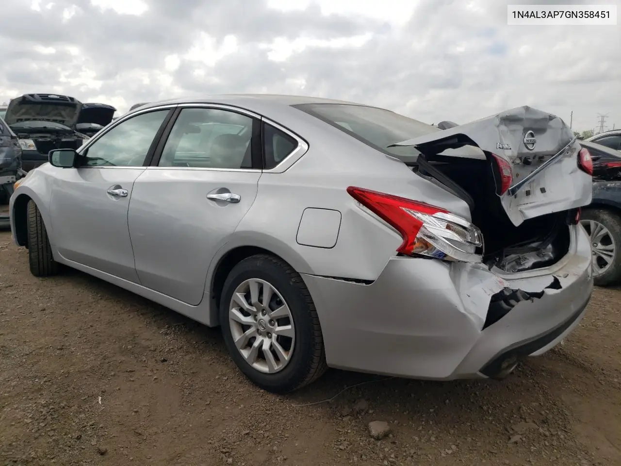 2016 Nissan Altima 2.5 VIN: 1N4AL3AP7GN358451 Lot: 56896195