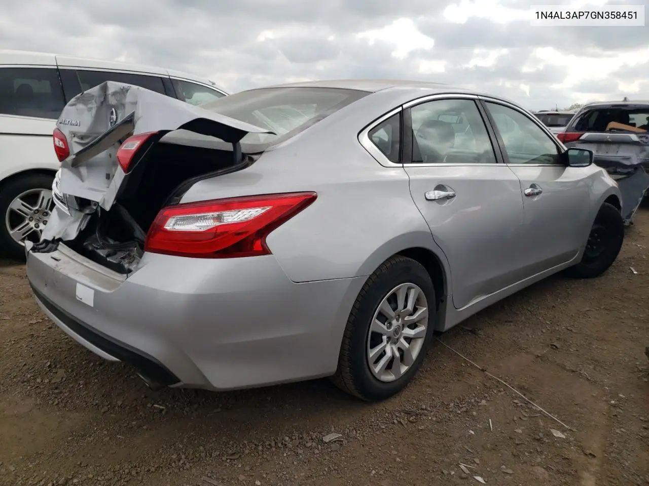 2016 Nissan Altima 2.5 VIN: 1N4AL3AP7GN358451 Lot: 56896195