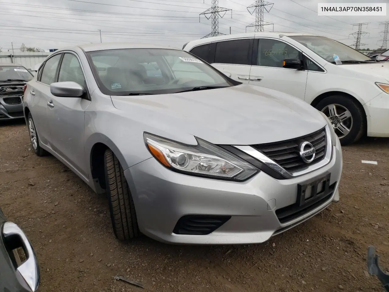2016 Nissan Altima 2.5 VIN: 1N4AL3AP7GN358451 Lot: 56896195
