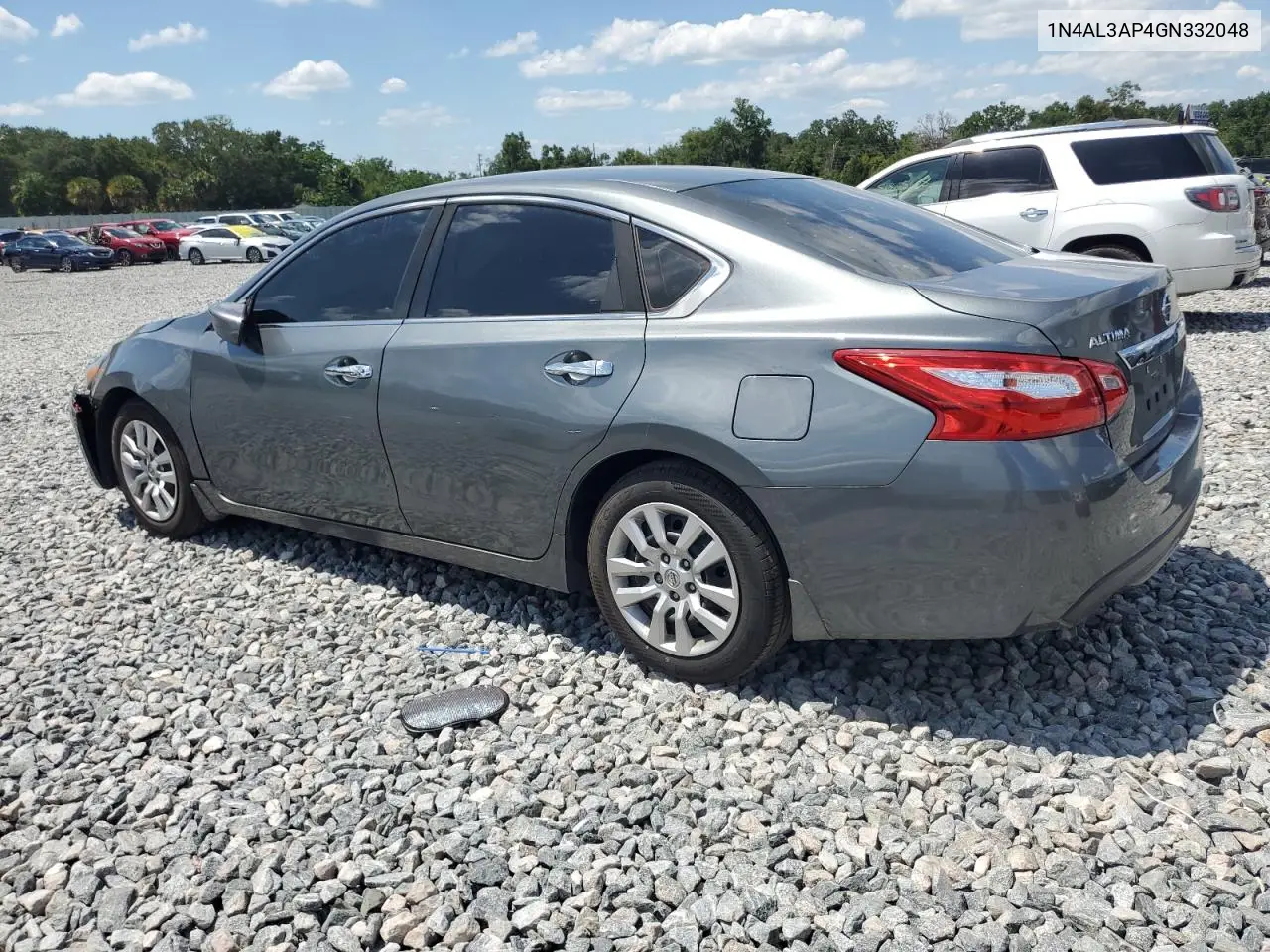 2016 Nissan Altima 2.5 VIN: 1N4AL3AP4GN332048 Lot: 57044525