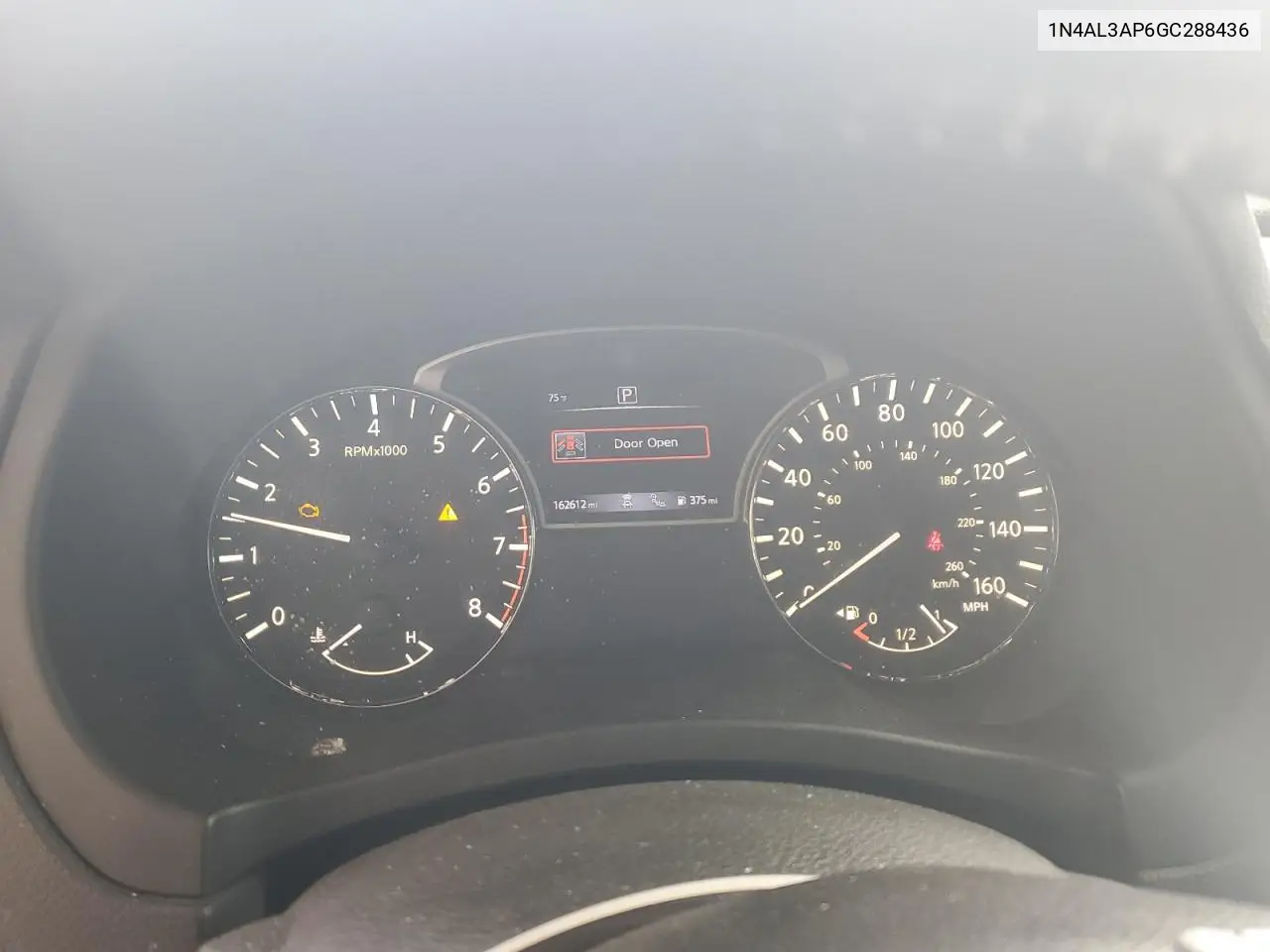 2016 Nissan Altima 2.5 VIN: 1N4AL3AP6GC288436 Lot: 59151825