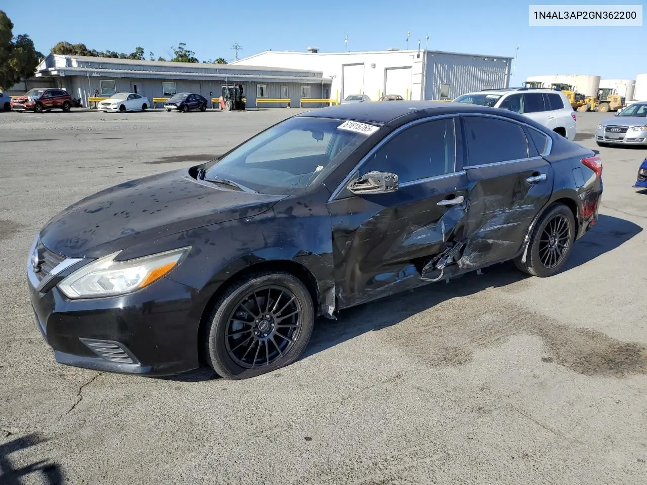 2016 Nissan Altima 2.5 VIN: 1N4AL3AP2GN362200 Lot: 61815765