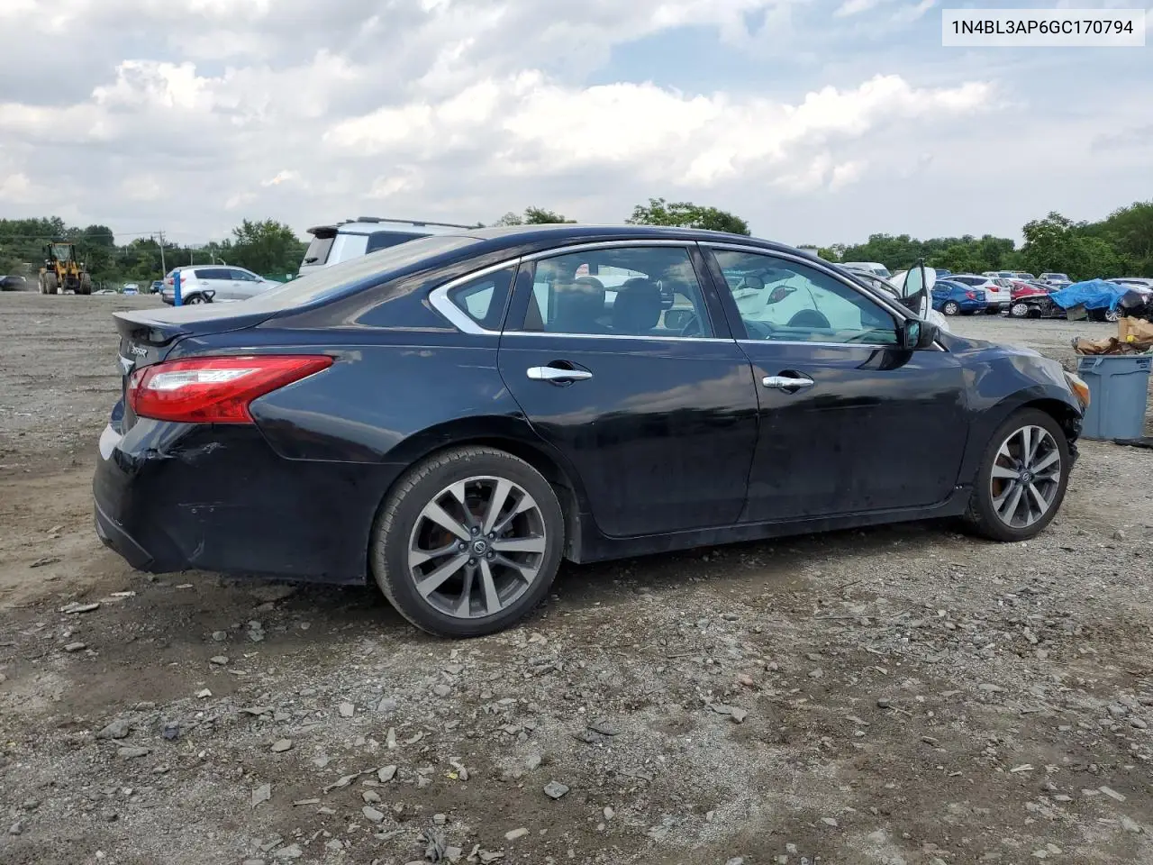 2016 Nissan Altima 3.5Sl VIN: 1N4BL3AP6GC170794 Lot: 62745485