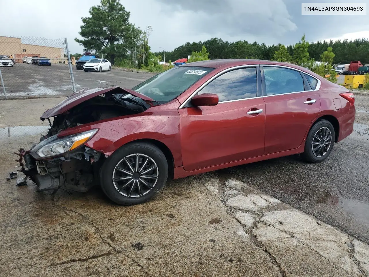2016 Nissan Altima 2.5 VIN: 1N4AL3AP3GN304693 Lot: 62814835