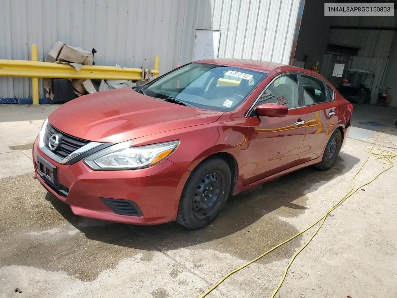 2016 Nissan Altima 2.5 VIN: 1N4AL3AP8GC150803 Lot: 63075735